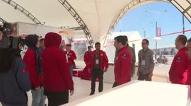 Selcuk Bayraktar attends TEKNOFEST Azerbaijan Aerospace and Technology Festival in Baku