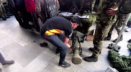 Army Day in Prague, Czech Republic