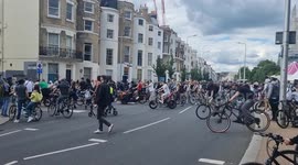 Hundreds turn out for Dom Whiting  Drum & Bass On The Bike in Brighton this Sunday