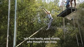 The next time you think you’re too old to fly through the air, think about Betty! She isn't letting age stop her from being a trapeze artist.