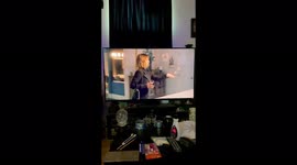 'Woman shares comical footage of her rescue cat getting mesmerized by a TV show '