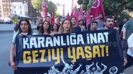 Detantions during Gezi Park protest in Istanbul, Turkey
