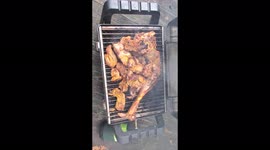 Lamb Leg BBQ