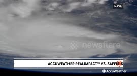 AccuWeather RealImpact™ vs. Saffir-Simpson scale