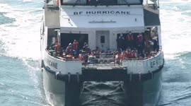 Search and Rescue started early this morning with border force and navy out