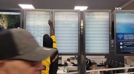 New York Airport Passengers still Stranded Following Weather Delays