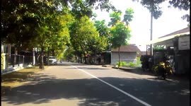 When I got home this person overtook me and it was too close.