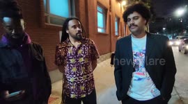 Entrance to the Fashion Week 2022 in São Paulo, Brazil