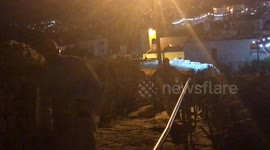 Members of the Samaritan sect take part in a traditional pilgrimage marking the holiday of Shavuot, atop Mount Gerizim