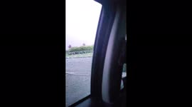 Incredible close encounter when a huge lightning bolt hits the ground within a few feet on the weekend of the platinum queens jubilee.