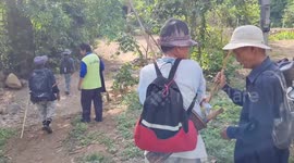 Pensioner, 70, found alive after getting lost in Thai forest for six days