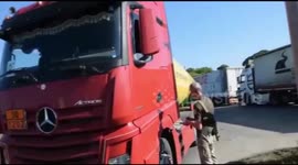 fuel trucks cross the border in the first place