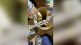 Eighteen-month-old baby pulled out alive from borewell during miraculous rescue in western India