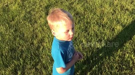 Boy loses race against dog