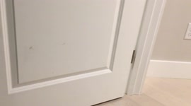 Boy falls down when scared