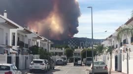Spain: Wildfire Breaks Out In Pujerra, Málaga 2