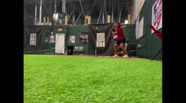 Foul ball! St. Louis man smashes phone with BASEBALL while in batting cage