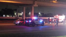 Pedestrian killed in motor vehicle accident on Westpark in Southwest Houston while looking for cell phone