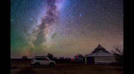 Starry Sky Of Lake Darinore In Chifeng, Inner Mongolia, China