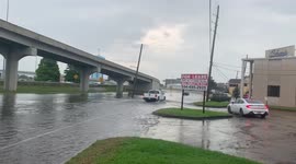 US: Severe Thunderstorms Bring Heavy Rain And Flooding To New Orleans Metro Area