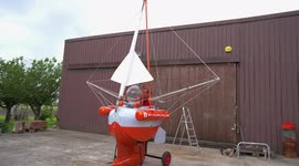 UK dad hopes to break world record by sailing 1.9K miles across the Atlantic Ocean - in his ONE METRE long boat