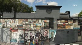 Memorial Outside Pulse Nightclub in Orlando