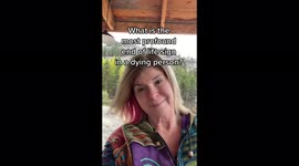 Hospice nurse becomes TikTok star sharing harrowing stories of working in end-of-life care – from visits by dead relatives to the afterlife. Part 5