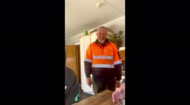 Surprising my dad after 2.5 years. Due to covid and travel restrictions I couldn’t enter my home country, New Zealand.