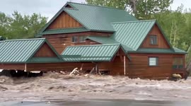 Major flooding hammers Yellowstone National Park after heavy rain