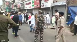 Curfew has been imposed in several parts of the Jharkhand capital that witnessed violence