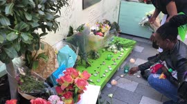 People gather at Grenfell Tower to pay their respects on 5th anniversary of devastating fire that killed 72