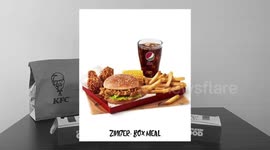 Hungry Brit, Leah Shutkever winged it to eat FOUR KFC meals - each complete with two chicken dishes, two sides and a dip - in just 12 minutes.