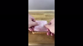 Cheese and Ham Toastie Kebab