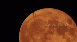 Supermoon footage in Kent could be pastiche of new Top Gun film