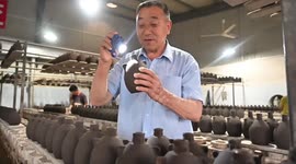 Ancient Pottery In Zhangjiakou, Hebei, China