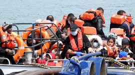 Real busy this morning in the English Channel with birder force and navy on search and rescue