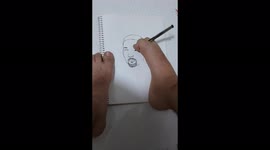 Mexican artist goes viral drawing of Will Smith using his feet