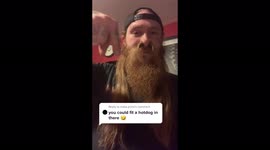 'Badass and disturbing': Body modification addict called 'human gun' shows off extreme piercings by shooting pellets THROUGH his skin. Part 3