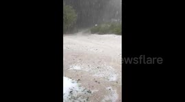 France slammed by powerful storm, hail, flooding