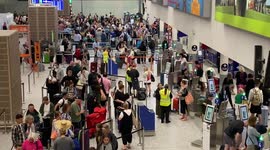 Bristol Airport passengers experience lengthy queues again as strikes hit European travel hubs