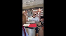 Black man receives racism at Verizon store.