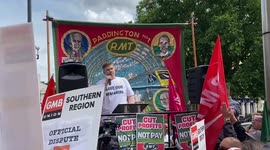 RMT union leaders say 