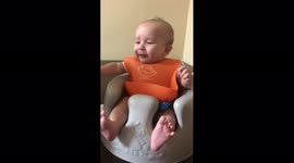 Baby Spits Up Banana
