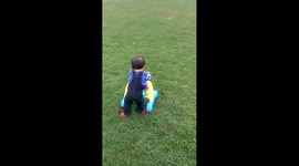 Baby Walks with Walker