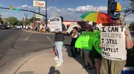 Pro abortion protest in Utah