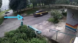 Taxi driver rams into 71-year-old while riding in reverse