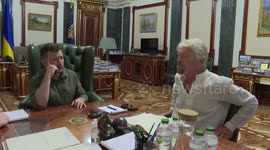 British billionaire Richard Branson meets with President Zelenskyy to discuss restoration of aircraft