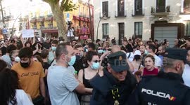 Hundreds gather in Madrid to protest against NATO summit