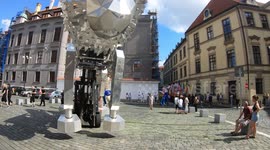 Dancers and acrobats mark start of Czech EU presidency in Prague