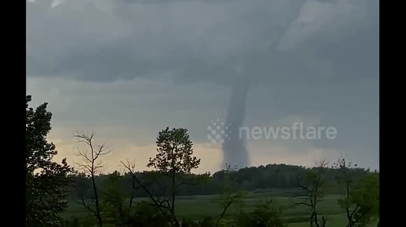 Foam lake Saskatchewan tornado June 29 2022 that destroyed a farm 2 miles from the town